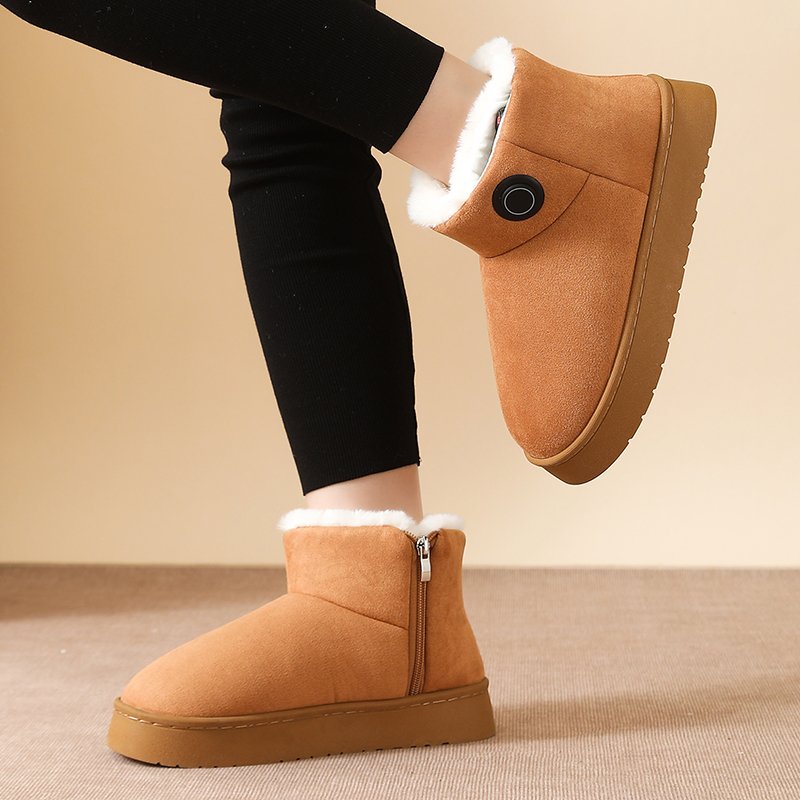 House shoes Electric heated slippers for home use